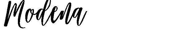 Modena字体
