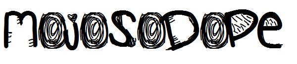 MojoSoDope字体