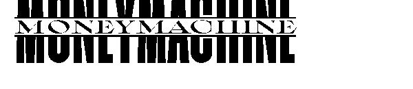 Moneymachine字体