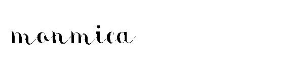 monmica字体