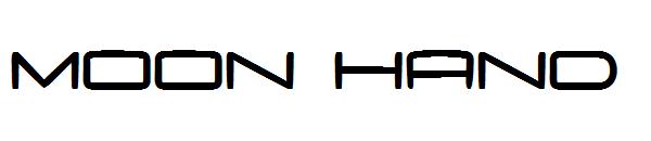 Moon Hand字体