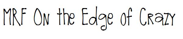 MRF On the Edge of Crazy字体