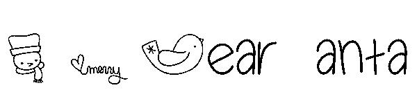 MTF Dear Santa字体