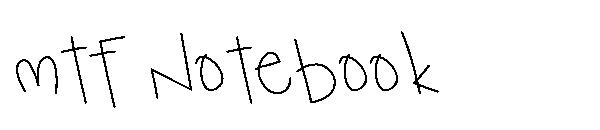 MTF Notebook字体