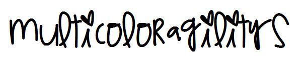 MulticolorAgilitys字体