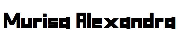 Murisa Alexandra字体