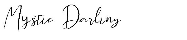 Mystic Darling字体