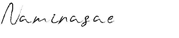 Naminasae字体