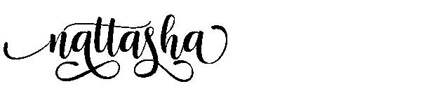 Nattasha字体