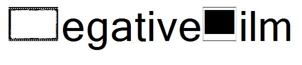 NegativeFilm字体