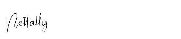 Nettally字体