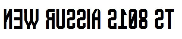 New Russia 2108 St字体