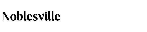 Noblesville字体