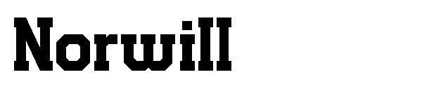 Norwill字体