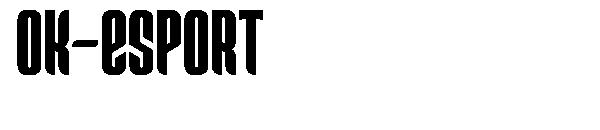 Ok-Esport字体