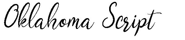Oklahoma Script字体