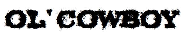 Ol' Cowboy字体