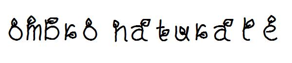 ombro naturale字体