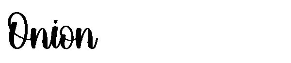 Onion字体