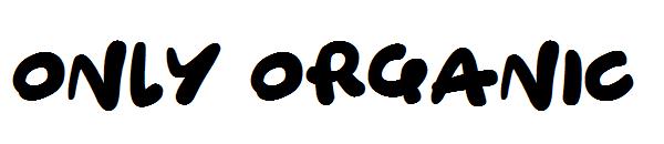 Only Organic字体