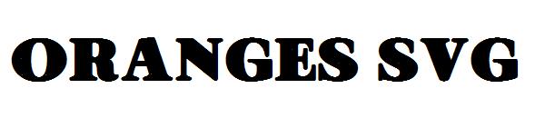 ORANGES SVG字体