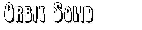 Orbit Solid字体