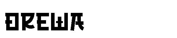 OREWA字体