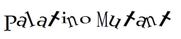 Palatino Mutant字体