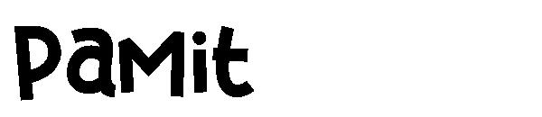 Pamit字体