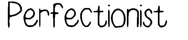 Perfectionist字体
