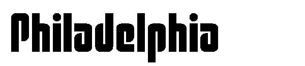 Philadelphia字体