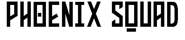 PHOENIX SQUAD字体