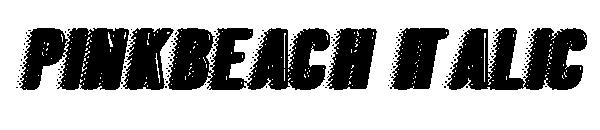 PINKBEACH ITALIC字体