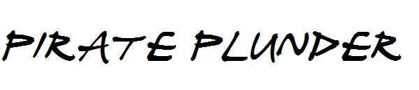 Pirate Plunder字体