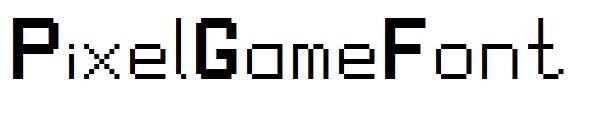 PixelGameFont字体