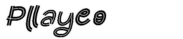 Pllayeo字体