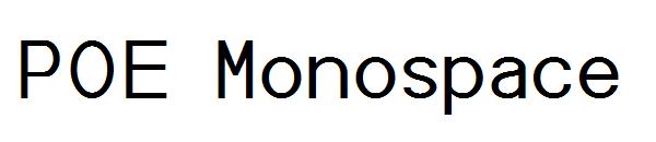 POE Monospace字体