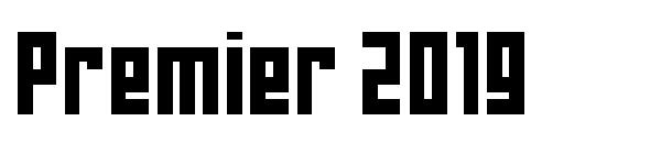 Premier 2019字体