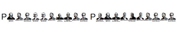 Presidentes Portugueses字体