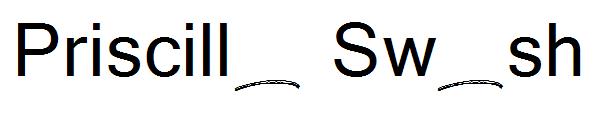 Priscilla Swash字体