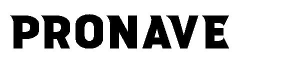 Pronave字体