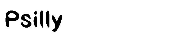 Psilly字体