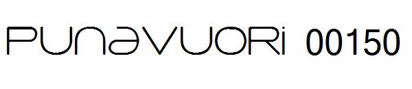 Punavuori 00150字体