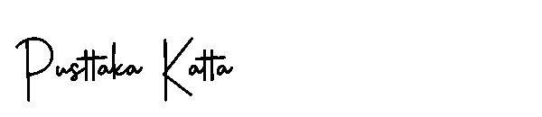 Pusttaka Katta字体