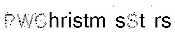 PWChristmasStars字体