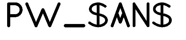 PW_Sans字体