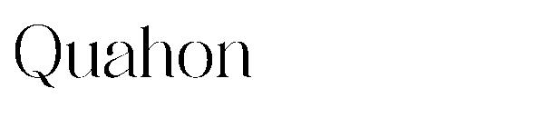 Quahon字体