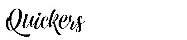 Quickers字体