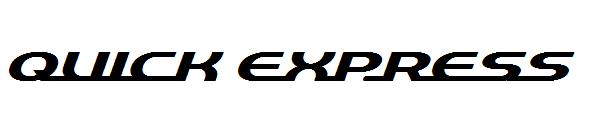 Quick Express字体