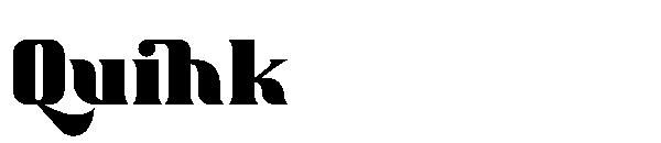 Quihk字体